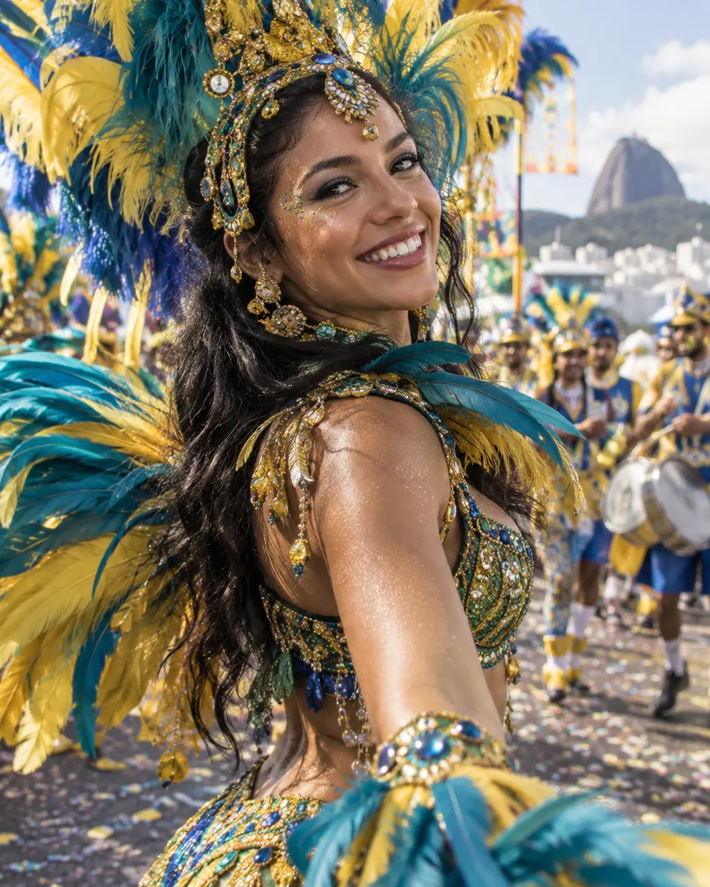 Carnival portrait through PureStatus, full quality