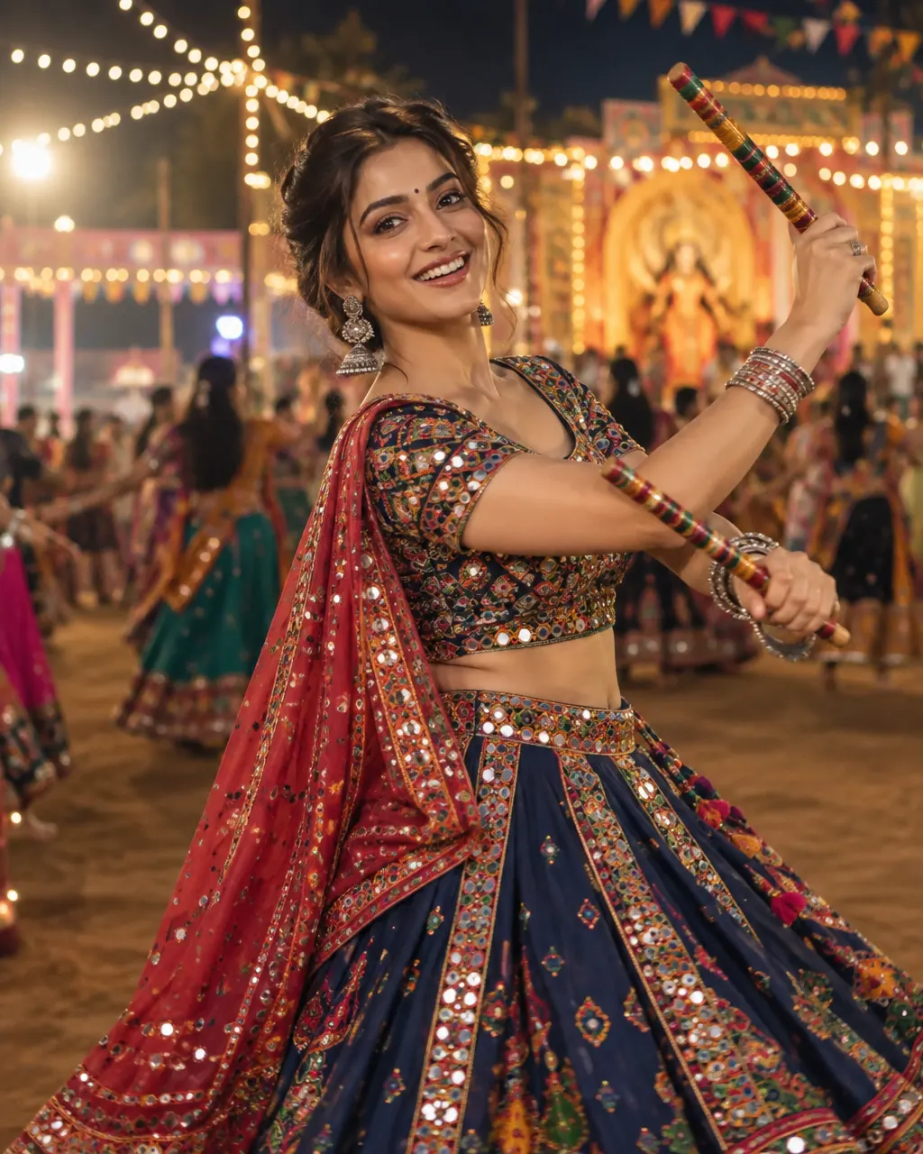 A festival portrait at full quality